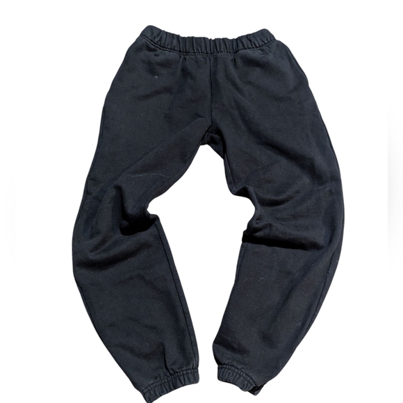 Lucid Blanks Black Sweatpants Large Comfy Casual Streetwear Neutral Normcore - Picture 1 of 6